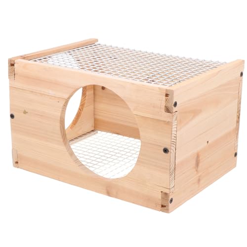 GREENADSCAPE 1Stk Hamsterhütte Hamsterschlafnest dekoratives Haustier Hamsterhaus Haustier schläft Hasenkäfig kanninchenhäuser kaninchenhäuser Hamsterschlafplatz aus Holz Eisennetz GREENADSCAPE 1Stk Hamsterhütte Hamsterschlafnest dekoratives Haustier Hamsterhaus Haustier schläft Hasenkäfig kanninchenhäuser kaninchenhäuser Hamsterschlafplatz aus Holz Eisennetz von GREENADSCAPE