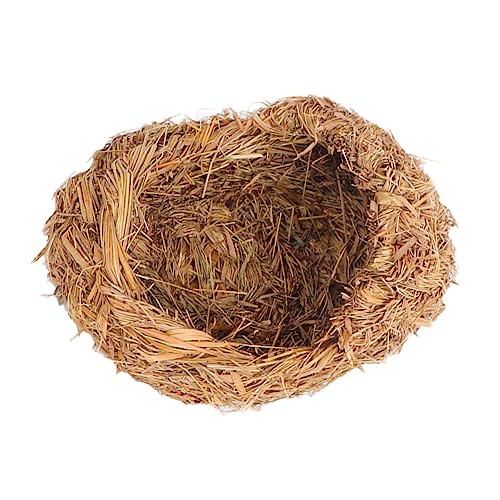 GREENADSCAPE Elegantes Katzenhaus Katzenbett Aus Stroh Korb Haustiernest Für Katzen Kleintiere Verschleißfest Leicht Zu Reinigen Natürliches Grasbett Haustierentspannung GREENADSCAPE Elegantes Katzenhaus Katzenbett Aus Stroh Korb Haustiernest Für Katzen Kleintiere Verschleißfest Leicht Zu Reinigen Natürliches Grasbett Haustierentspannung von GREENADSCAPE