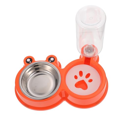 GREENADSCAPE Katzenfutternapf Wasserspender 1pc Auto Dog Water Dispenser Orange Robust Und Sicher GREENADSCAPE Katzenfutternapf Wasserspender 1pc Auto Dog Water Dispenser Orange Robust Und Sicher von GREENADSCAPE