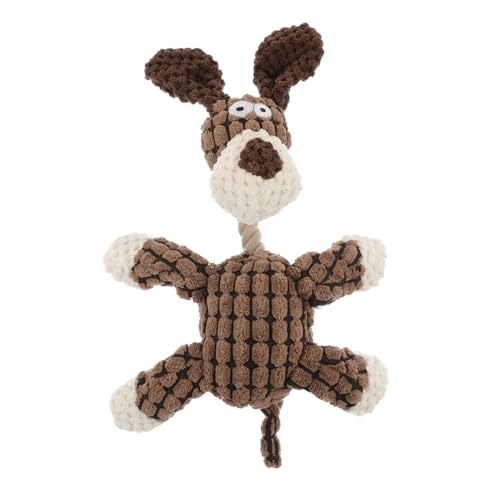 GREENADSCAPE Hunde-Quietschspielzeug Kauspielzeug für Haustiere Plüsch-Hundespielzeug sicheres Material für Hundezähne Spielzeug zum Knirschen GREENADSCAPE Hunde-Quietschspielzeug Kauspielzeug für Haustiere Plüsch-Hundespielzeug sicheres Material für Hundezähne Spielzeug zum Knirschen von GREENADSCAPE