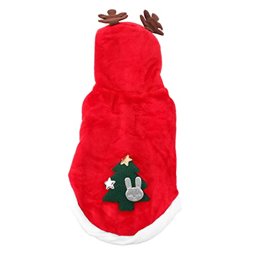 GREENADSCAPE 1Stk Hundeweihnachtskleidung Welpen Weihnachten Elch Kostü Welpenpullover Weihnachts hundepullover Dog Christmas Costume Haustierkleidung Cosplay-Kleidung für Hunde Flanell rot GREENADSCAPE 1Stk Hundeweihnachtskleidung Welpen Weihnachten Elch Kostü Welpenpullover Weihnachts hundepullover Dog Christmas Costume Haustierkleidung Cosplay-Kleidung für Hunde Flanell rot von GREENADSCAPE