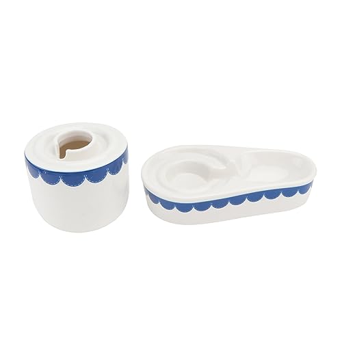 GREENADSCAPE 1pc Keramik Schüssel Pet Reise Schüssel Leck-trinkschale Für Hause GREENADSCAPE 1pc Keramik Schüssel Pet Reise Schüssel Leck-trinkschale Für Hause von GREENADSCAPE