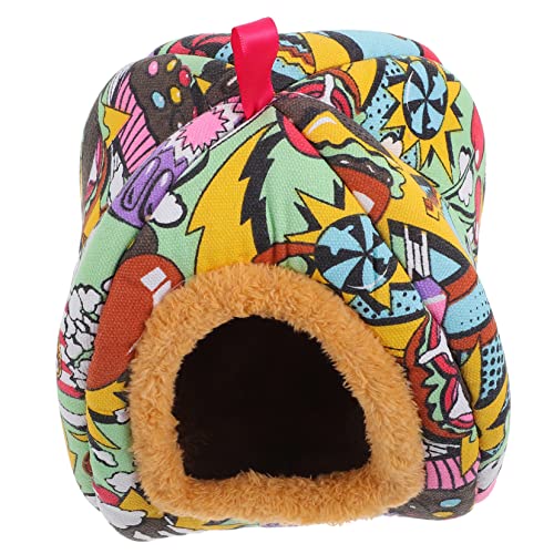 GREENADSCAPE Entzückendes Hamsternestbett Haustier-Schlafhaus Bettwäsche für Kleintiere GREENADSCAPE Entzückendes Hamsternestbett Haustier-Schlafhaus Bettwäsche für Kleintiere von GREENADSCAPE