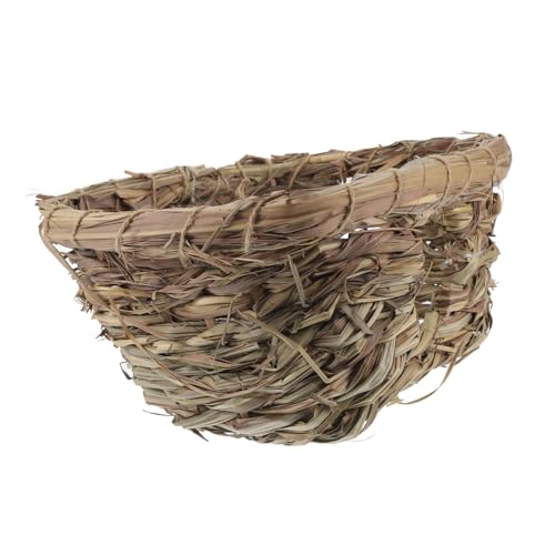 GREENADSCAPE Nest Hamsternest Seegrashütte Handgewebtes Haustiernest Für Kleintiere Stabil Modisches Design GREENADSCAPE Nest Hamsternest Seegrashütte Handgewebtes Haustiernest Für Kleintiere Stabil Modisches Design von GREENADSCAPE