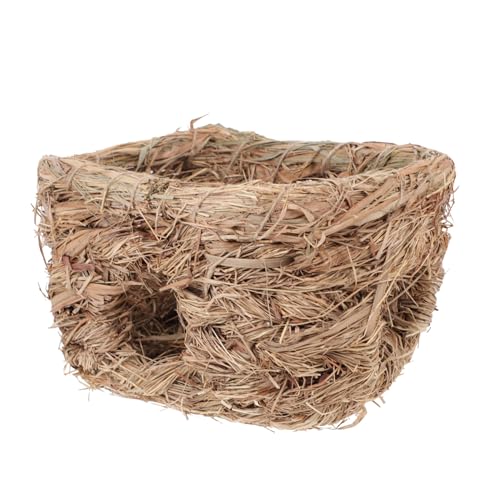 GREENADSCAPE 1stk Kaninchennest Schlafnest Für Haustiere Kaninchengehege Drinnen Sicheres Haustiernest Gewebtes Vogelhaus Strohhüttenhaus Tierisches Nest Tierspielzeug Eichhörnchen Gras GREENADSCAPE 1stk Kaninchennest Schlafnest Für Haustiere Kaninchengehege Drinnen Sicheres Haustiernest Gewebtes Vogelhaus Strohhüttenhaus Tierisches Nest Tierspielzeug Eichhörnchen Gras von GREENADSCAPE
