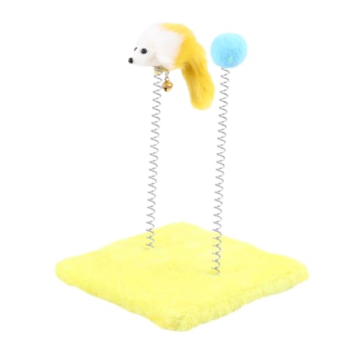GREENADSCAPE Katzenspielzeug Tier-Design Plüsch-Basis Kratzbaum für Katzen lustiges Haustier-Spielzeug GREENADSCAPE Katzenspielzeug Tier-Design Plüsch-Basis Kratzbaum für Katzen lustiges Haustier-Spielzeug von GREENADSCAPE