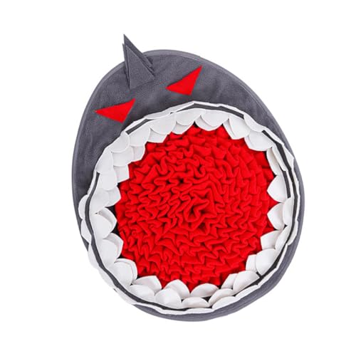 GREENADSCAPE 1stk Pet Sniffing Pad Beißspielzeug Für Welpen Wollige Schnüffelmatte Puzzle-Feeder Welpenspielzeug Trainingskissen Schnüffeln Puzzle-Spielzeug Hunde-Puzzle-Decke Filzstoff Grey GREENADSCAPE 1stk Pet Sniffing Pad Beißspielzeug Für Welpen Wollige Schnüffelmatte Puzzle-Feeder Welpenspielzeug Trainingskissen Schnüffeln Puzzle-Spielzeug Hunde-Puzzle-Decke Filzstoff Grey von GREENADSCAPE