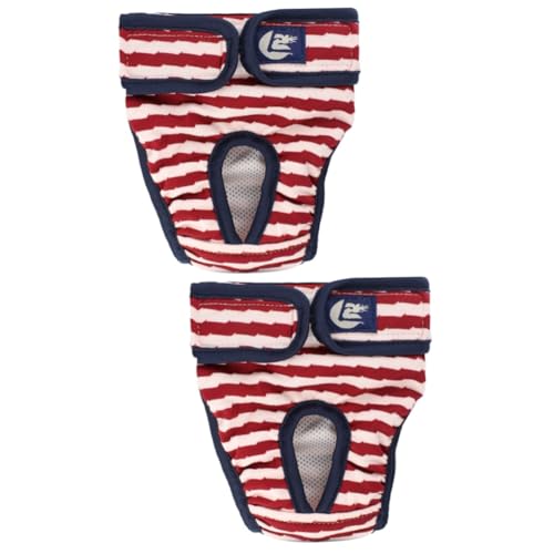 GREENADSCAPE 2 STK Windeln Für Hunde Hundeshirt Hündin Hosenbeine Welpen-Haustier-hundekleidung Katzen Windeln Waschbare Unterwäsche Hundewindeln Weiblich Mittel Menstruation Dessous-kostü Rot GREENADSCAPE 2 STK Windeln Für Hunde Hundeshirt Hündin Hosenbeine Welpen-Haustier-hundekleidung Katzen Windeln Waschbare Unterwäsche Hundewindeln Weiblich Mittel Menstruation Dessous-kostü Rot von GREENADSCAPE