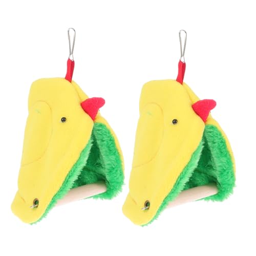 GREENADSCAPE Papageiennest 2 Stück Vogel-hängezelt Vogelständer für Papageienkäfig Haustiernest Bequemes Schlafbett GREENADSCAPE Papageiennest 2 Stück Vogel-hängezelt Vogelständer für Papageienkäfig Haustiernest Bequemes Schlafbett von GREENADSCAPE