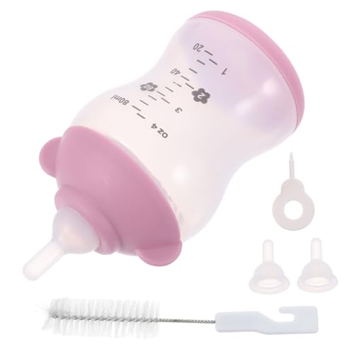 GREENADSCAPE 2 Sets Pp Silikon Material Kätzchen Flasche Feeder Neugeborenen Katze Baby Kätzchen Pet Fütterung Flaschen von GREENADSCAPE