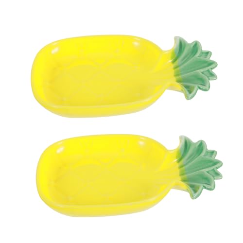 GREENADSCAPE Keramiknapf Im Ananas-Design Kleiner Fressnapf Für Hamster 2 Stück Marke: Auslaufsicher Und Stabil GREENADSCAPE Keramiknapf Im Ananas-Design Kleiner Fressnapf Für Hamster 2 Stück Marke: Auslaufsicher Und Stabil von GREENADSCAPE