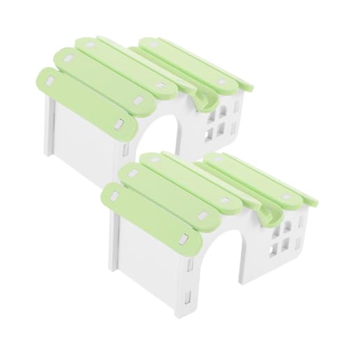 GREENADSCAPE Buntes Nest Meerschweinchenhaus 2 Hamsterverstecke Für Den Innenbereich Robustes PVC-Material GREENADSCAPE Buntes Nest Meerschweinchenhaus 2 Hamsterverstecke Für Den Innenbereich Robustes PVC-Material von GREENADSCAPE