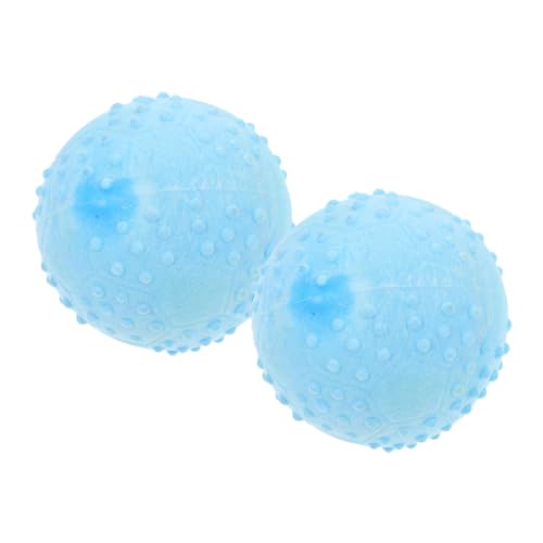 GREENADSCAPE 2 Stück Hundespielzeugball, Interaktives Hundespielzeug, Hundeball, Kleines Spielzeug Für Kleine Hunde, Hundespielzeug Für Große Hunde, Hundekauball, Spielzeug, Hundeschleifball, von GREENADSCAPE