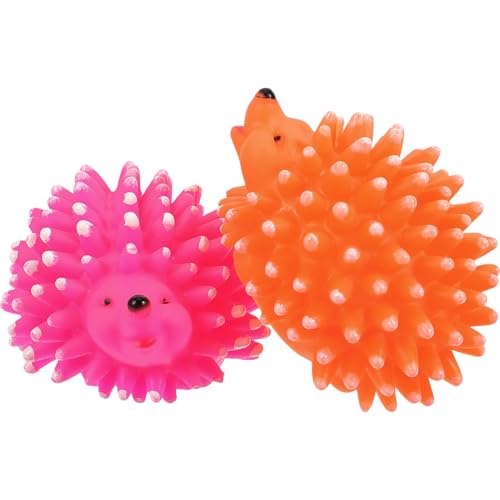 GREENADSCAPE 2 Stück Zahnreinigungsspielzeug Für Haustiere Interaktives Hundespielzeug Aus Latex Für Backenzähne von GREENADSCAPE