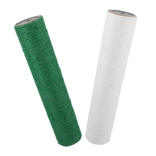 GREENADSCAPE Ersatz-kratzbaum Aus Juteseil 2 Stück Katzenspielzeug Zum Kratzen Und Klettern Haltbarer Katzenzubehör Für Hauskatzen GREENADSCAPE Ersatz-kratzbaum Aus Juteseil 2 Stück Katzenspielzeug Zum Kratzen Und Klettern Haltbarer Katzenzubehör Für Hauskatzen von GREENADSCAPE