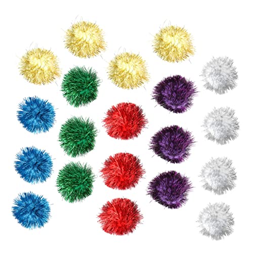 GREENADSCAPE Interaktives Katzenspielzeug 20 Stücke Funkelnde Bälle Teaser Spielzeug Für Hauskatzen Pet Spielzeug Mit Ball Für Kätzchen GREENADSCAPE Interaktives Katzenspielzeug 20 Stücke Funkelnde Bälle Teaser Spielzeug Für Hauskatzen Pet Spielzeug Mit Ball Für Kätzchen von GREENADSCAPE