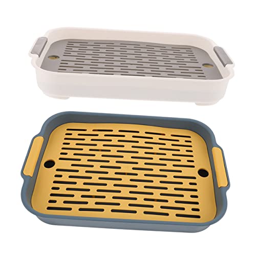 GREENADSCAPE Kaninchentöpfchen Katzentoilette Für Kaninchen Waschbar Kompakt Geeignet Für Hamster Meerschweinchen Hasen Geruchsarm Abgerundete Kanten GREENADSCAPE Kaninchentöpfchen Katzentoilette Für Kaninchen Waschbar Kompakt Geeignet Für Hamster Meerschweinchen Hasen Geruchsarm Abgerundete Kanten von GREENADSCAPE