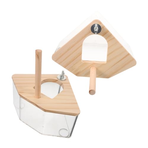 GREENADSCAPE 2pcs Sittich Nistkasten Acryl Papagei Zucht Box Vogel Für Papageien Nisten Und Zucht GREENADSCAPE 2pcs Sittich Nistkasten Acryl Papagei Zucht Box Vogel Für Papageien Nisten Und Zucht von GREENADSCAPE