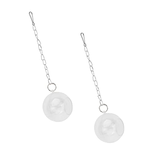 GREENADSCAPE Papagei Spielzeug Kauspielzeug Futterball Für Vögel Futterspender Hängend Käfig Zubehör Mit Ketten GREENADSCAPE Papagei Spielzeug Kauspielzeug Futterball Für Vögel Futterspender Hängend Käfig Zubehör Mit Ketten von GREENADSCAPE