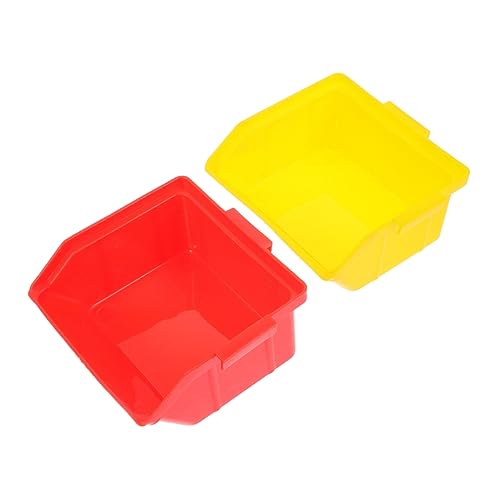GREENADSCAPE 2St Hamster Toilette Hamster klo Hamster sandbad Hamster-WC Rennmaus Toilette Hamster-Hängematte Staubbad behälter Zubehör für Hamster Hamstertoilette aus Kunststoff Plastik rot GREENADSCAPE 2St Hamster Toilette Hamster klo Hamster sandbad Hamster-WC Rennmaus Toilette Hamster-Hängematte Staubbad behälter Zubehör für Hamster Hamstertoilette aus Kunststoff Plastik rot von GREENADSCAPE
