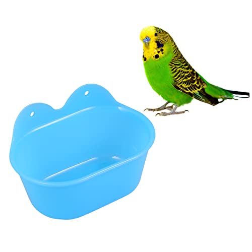 GREENADSCAPE 2stücke Vogelbadewanne Für Käfige Hängende Badebassin Für Papageien Und Kleine Vögel Und Blau Spill Splash Und Langlebig GREENADSCAPE 2stücke Vogelbadewanne Für Käfige Hängende Badebassin Für Papageien Und Kleine Vögel Und Blau Spill Splash Und Langlebig von GREENADSCAPE