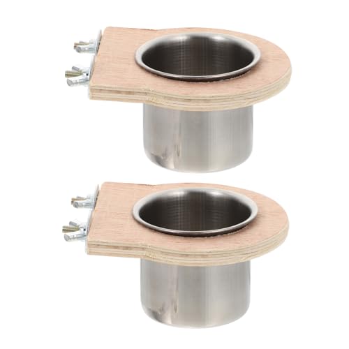 GREENADSCAPE Papageienfutter Tasse Hängend Vogel Futterbecken Fütterungstrog Fütterungsnapf Futterspender Einfach Anbringen Stabil Für Papageien Käfig GREENADSCAPE Papageienfutter Tasse Hängend Vogel Futterbecken Fütterungstrog Fütterungsnapf Futterspender Einfach Anbringen Stabil Für Papageien Käfig von GREENADSCAPE