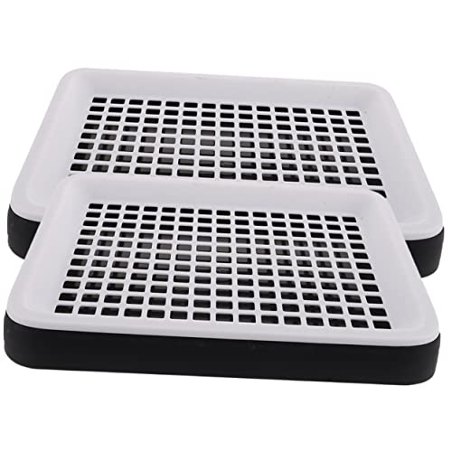 GREENADSCAPE 2er-Box Hamster Toilette Töpfchen Für Meerschweinchen Sieb Welpe Pinkelkissenhalter Hunde-PIPI-pad Haustier Wurf Hasenstreu Zubehör Für Meerschweinchen Windeln Pp Black GREENADSCAPE 2er-Box Hamster Toilette Töpfchen Für Meerschweinchen Sieb Welpe Pinkelkissenhalter Hunde-PIPI-pad Haustier Wurf Hasenstreu Zubehör Für Meerschweinchen Windeln Pp Black von GREENADSCAPE