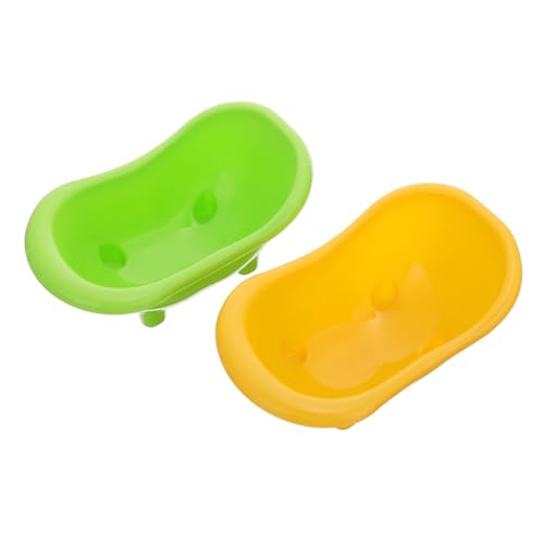 GREENADSCAPE 2 Stücke Box Haustier Badewanne Barsch Für Papageien Finch Vögel Material GREENADSCAPE 2 Stücke Box Haustier Badewanne Barsch Für Papageien Finch Vögel Material von GREENADSCAPE