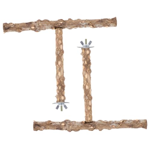 GREENADSCAPE 2 stücke Papagei Stehen Vogel Barsch Käfig Pfote Schleifen Spielzeug für Sittiche Holz Vogel Barsch GREENADSCAPE 2 stücke Papagei Stehen Vogel Barsch Käfig Pfote Schleifen Spielzeug für Sittiche Holz Vogel Barsch von GREENADSCAPE