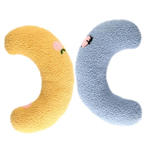 GREENADSCAPE U-förmiges Nackenkissen Mit Katzenmotiv Für Unterwegs Weich Und Bequem 2er-Pack von GREENADSCAPE