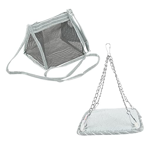 GREENADSCAPE Kleine Haustier-Tragetasche Für Hamster Igel Atmungsaktive Reisetasche Mit Hängematte Haustierbedarf Transportable Umhängetasche GREENADSCAPE Kleine Haustier-Tragetasche Für Hamster Igel Atmungsaktive Reisetasche Mit Hängematte Haustierbedarf Transportable Umhängetasche von GREENADSCAPE