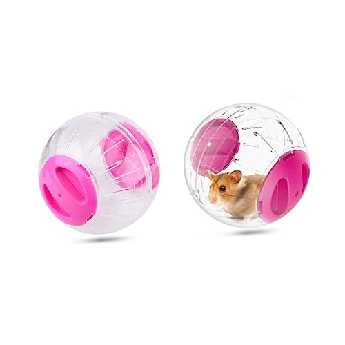 GREENADSCAPE Gymnastikball für Meerschweinchen Laufball Mini- Hamster-Laufrad für Kleintiere leise und sicher Rosa GREENADSCAPE Gymnastikball für Meerschweinchen Laufball Mini- Hamster-Laufrad für Kleintiere leise und sicher Rosa von GREENADSCAPE