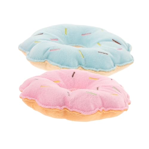 GREENADSCAPE Set Mit Hunde-plüsch-Donut-spielzeugen Backenzahn-kauspielzeug Für Welpen Mittelgroß Nicht Aus Material Leicht Zu Reinigen von GREENADSCAPE