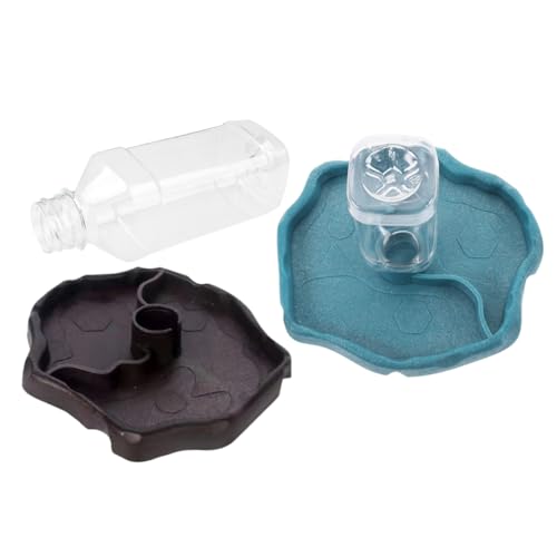 GREENADSCAPE 2st Wasserspender Für Schildkröten Futterautomat Für Reptilien Wassernapf Für Terrarien Gecko-wassernapf Frosch-futternapf Futternapf Für Schildkröten Futter- Und Wassernapf Abs GREENADSCAPE 2st Wasserspender Für Schildkröten Futterautomat Für Reptilien Wassernapf Für Terrarien Gecko-wassernapf Frosch-futternapf Futternapf Für Schildkröten Futter- Und Wassernapf Abs von GREENADSCAPE