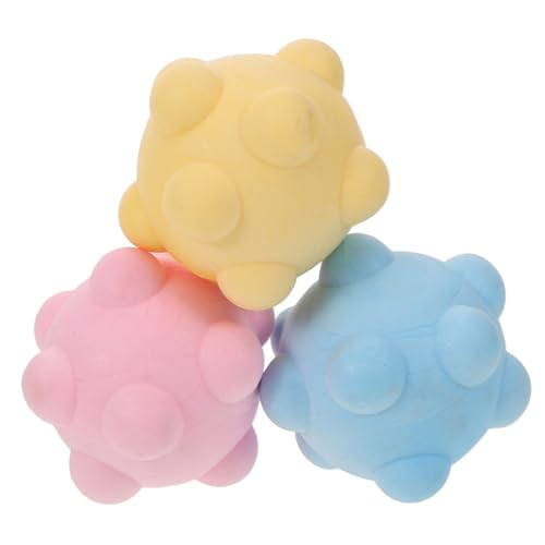 GREENADSCAPE 3 STK Beißball Quietschend Welpenzahnen Kauen Hundenapf Hundebälle Für Aggressive Kauer Quietscher Welpenunterlagen Agility-ausrüstung Für Hunde Hundekaubälle GREENADSCAPE 3 STK Beißball Quietschend Welpenzahnen Kauen Hundenapf Hundebälle Für Aggressive Kauer Quietscher Welpenunterlagen Agility-ausrüstung Für Hunde Hundekaubälle von GREENADSCAPE