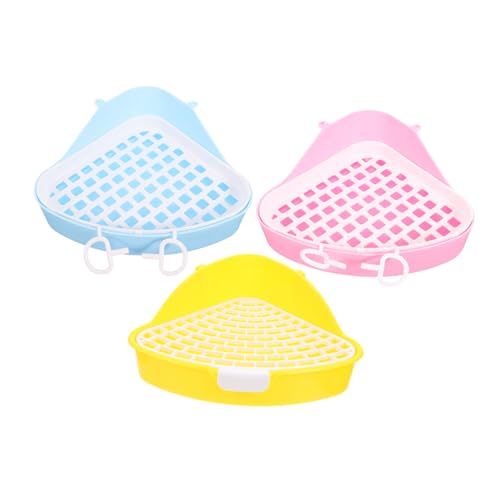 GREENADSCAPE 3 Stück Haustiertoilette Kleintiertoilette Indoor Katzentoilette Kunststoff Haustiertöpfchen Kleintiertoilette Kleintiertöpfchen Kleintierstreu Töpfchenunterlage Halter Toilette GREENADSCAPE 3 Stück Haustiertoilette Kleintiertoilette Indoor Katzentoilette Kunststoff Haustiertöpfchen Kleintiertoilette Kleintiertöpfchen Kleintierstreu Töpfchenunterlage Halter Toilette von GREENADSCAPE