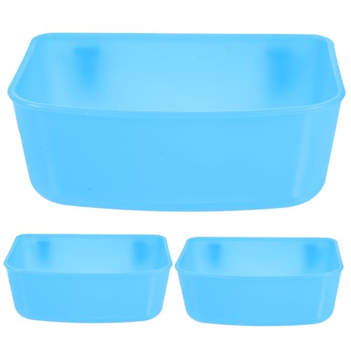 GREENADSCAPE 3 Stück Kleine Futterspender Für Haustiere, Vogelnäpfe Für Käfig, Papageien Wasserbecher, Vogelfutterspender Aus Kunststoff, Tragbare Vogelfutterspender, Papageien Futter GREENADSCAPE 3 Stück Kleine Futterspender Für Haustiere, Vogelnäpfe Für Käfig, Papageien Wasserbecher, Vogelfutterspender Aus Kunststoff, Tragbare Vogelfutterspender, Papageien Futter von GREENADSCAPE
