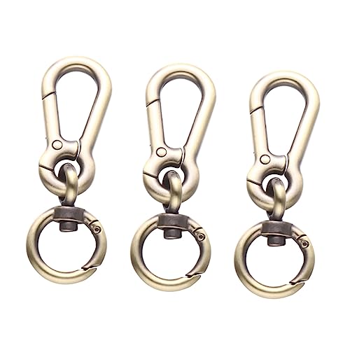 GREENADSCAPE Gepäckzubehör 3 Stück Metalltaschen-schultergurtschnallen Zugseilhaken Zinklegierung Praktisch für Handtaschen und Rucksäcke GREENADSCAPE Gepäckzubehör 3 Stück Metalltaschen-schultergurtschnallen Zugseilhaken Zinklegierung Praktisch für Handtaschen und Rucksäcke von GREENADSCAPE
