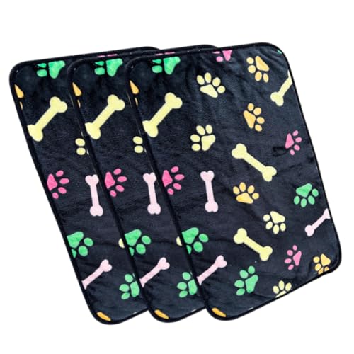 GREENADSCAPE 3St Haustierdecke Chinchilla-Decke warme Decke für Hunde und Katzen Hundebettdecke Hundekäfigdecke kuscheldecke warm thermodecken Katzendecke warme Überwurfdecke Flanell Black GREENADSCAPE 3St Haustierdecke Chinchilla-Decke warme Decke für Hunde und Katzen Hundebettdecke Hundekäfigdecke kuscheldecke warm thermodecken Katzendecke warme Überwurfdecke Flanell Black von GREENADSCAPE
