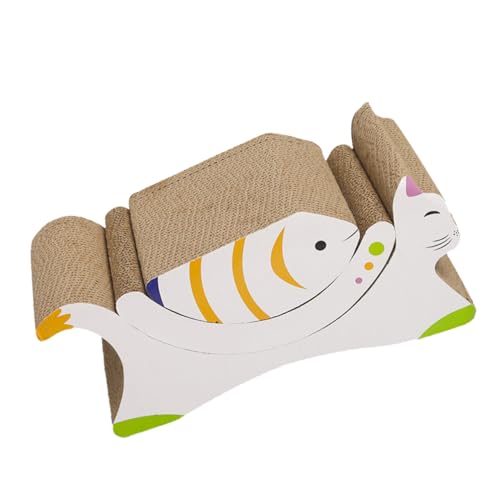 GREENADSCAPE 3St Katzenkratzbrett dreiteiliges Set Kratzen Kratzer katzenkratzmatte kratzmatte für Katzen Katzenkratzwand Katze kratzt Pappe kratzunterlage für Katzen Wellpapier Khaki GREENADSCAPE 3St Katzenkratzbrett dreiteiliges Set Kratzen Kratzer katzenkratzmatte kratzmatte für Katzen Katzenkratzwand Katze kratzt Pappe kratzunterlage für Katzen Wellpapier Khaki von GREENADSCAPE