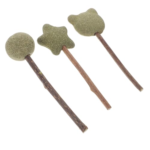 GREENADSCAPE Katzenminze-bälle Kauspielzeug Für Katzen Zahnreinigungssnacks Essbares Spielzeug Katzen Mundpflege Spielzeug GREENADSCAPE Katzenminze-bälle Kauspielzeug Für Katzen Zahnreinigungssnacks Essbares Spielzeug Katzen Mundpflege Spielzeug von GREENADSCAPE