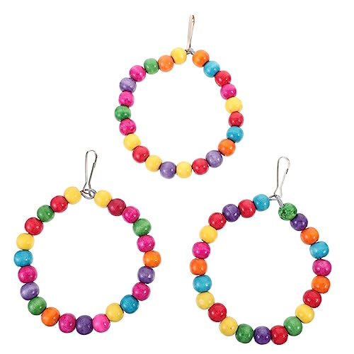 GREENADSCAPE 3St Papagei Schaukelring Papageienständer Käfige Vogelseilspielzeug Vogelfütterer Vogel Stehen holzspielzeug holzspielsachen Vogelspielzeug Sittichspielzeug zum Aufhängen Legierung GREENADSCAPE 3St Papagei Schaukelring Papageienständer Käfige Vogelseilspielzeug Vogelfütterer Vogel Stehen holzspielzeug holzspielsachen Vogelspielzeug Sittichspielzeug zum Aufhängen Legierung von GREENADSCAPE