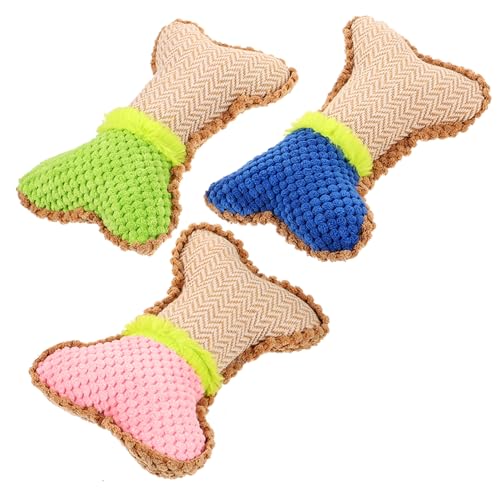 GREENADSCAPE Interaktives Kauspielzeug für Hunde aus Plüsch quietschendes Hundespielzeug für Welpen und Hunde GREENADSCAPE Interaktives Kauspielzeug für Hunde aus Plüsch quietschendes Hundespielzeug für Welpen und Hunde von GREENADSCAPE