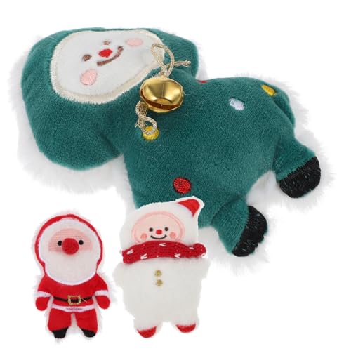 GREENADSCAPE Plüsch-Katzenminzenspielzeug zu Weihnachten 3er-Set interaktives Kätzchenspielzeug Katzenbeißspielzeug Katzenspielzeug für den Innenbereich entzückendes Weihnachtsthema GREENADSCAPE Plüsch-Katzenminzenspielzeug zu Weihnachten 3er-Set interaktives Kätzchenspielzeug Katzenbeißspielzeug Katzenspielzeug für den Innenbereich entzückendes Weihnachtsthema von GREENADSCAPE