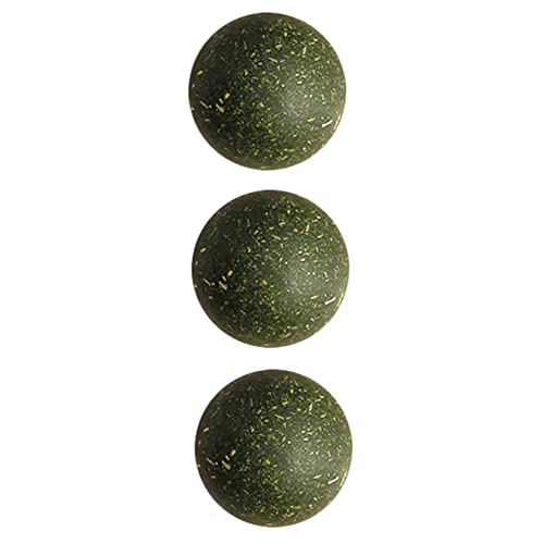 GREENADSCAPE Snackball für Haustiere 3 Stück natürliche Katzenminzenbälle Leckspielzeug für Katzen Katzenminzen-Jagdspielzeug fördert die Verdauung einfache Aufbewahrung GREENADSCAPE Snackball für Haustiere 3 Stück natürliche Katzenminzenbälle Leckspielzeug für Katzen Katzenminzen-Jagdspielzeug fördert die Verdauung einfache Aufbewahrung von GREENADSCAPE