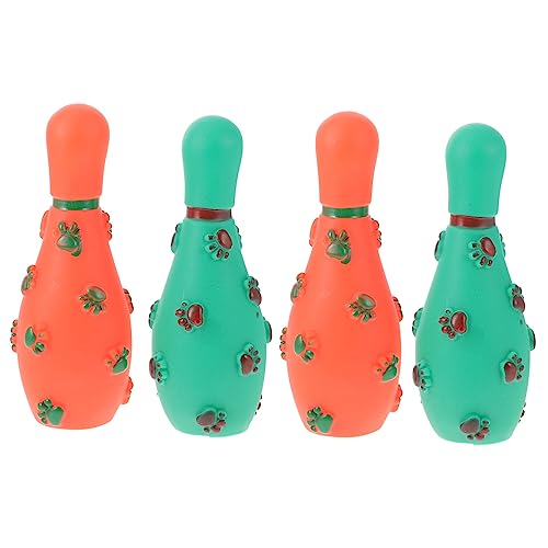 GREENADSCAPE Kauspielzeug für Hunde 4 Stück quietschendes interaktives Hundespielzeug zum Reinigen der Zähne von Haustieren für die Inneneinrichtung GREENADSCAPE Kauspielzeug für Hunde 4 Stück quietschendes interaktives Hundespielzeug zum Reinigen der Zähne von Haustieren für die Inneneinrichtung von GREENADSCAPE
