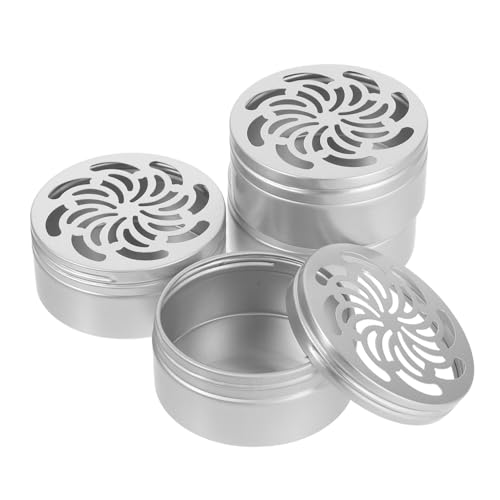 GREENADSCAPE 4 Stück Duftbox für Hundetraining austauschbarer Griff Wimpelkette Hundeduft-Trainingsbox“ Hundetraining Duftbox Dots Duftarbeitsdosen Geruchskanister für das Hundetraining Silver GREENADSCAPE 4 Stück Duftbox für Hundetraining austauschbarer Griff Wimpelkette Hundeduft-Trainingsbox“ Hundetraining Duftbox Dots Duftarbeitsdosen Geruchskanister für das Hundetraining Silver von GREENADSCAPE