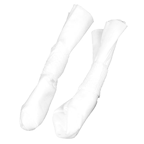 GREENADSCAPE 4 Stück Einweg Hundeschuhe Hundepfotenschutz Verstellbarer Riemen Anti Rutsch Hundestiefel Für Outdoor Hundesocken Pfotenschutz Für Hunde von GREENADSCAPE