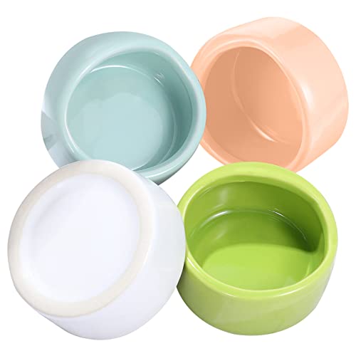 GREENADSCAPE 4er-Pack Keramik-hamsterschüsseln Stabile Futternäpfe Für Hamster Mäuse Und Igel GREENADSCAPE 4er-Pack Keramik-hamsterschüsseln Stabile Futternäpfe Für Hamster Mäuse Und Igel von GREENADSCAPE