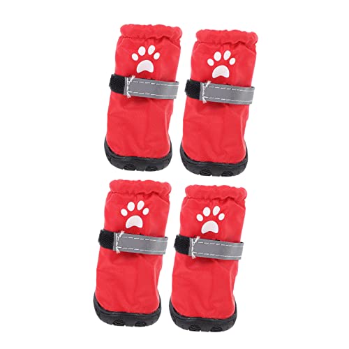 GREENADSCAPE 4 Stück Haustier Regenstiefel wasserdichte Outdoor Schuhe rutschfeste Welpenschuhe Haustier Schuhe Haustier Hundeschuhe Hundepfoten Schutzstiefel wasserdichte Katzenschuhe GREENADSCAPE 4 Stück Haustier Regenstiefel wasserdichte Outdoor Schuhe rutschfeste Welpenschuhe Haustier Schuhe Haustier Hundeschuhe Hundepfoten Schutzstiefel wasserdichte Katzenschuhe von GREENADSCAPE